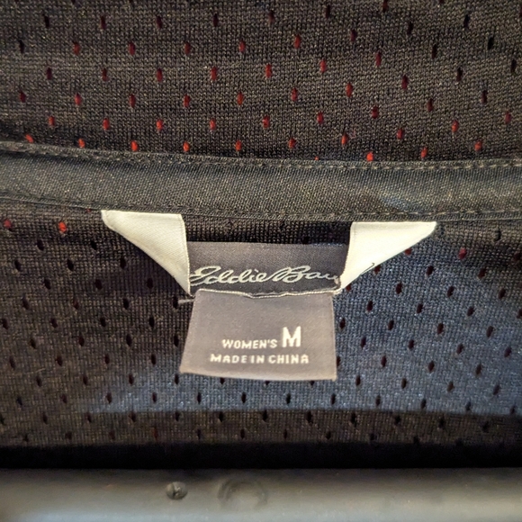 Eddie Bauer NWOT Women's Red Chilali Fleece Full-Zip Hoodie - Picture 5 of 6